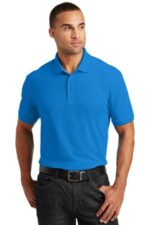 Port Authority Core Classic Pique Polo. K100 Coastal Blue
