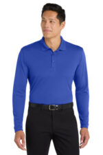 Port Authority Dry Zone UV Micro-Mesh Long Sleeve Polo K110LS True Royal