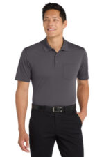 Port Authority Dry Zone UV Micro-Mesh Pocket Polo. K110P Graphite