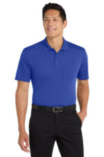 Port Authority Dry Zone UV Micro-Mesh Pocket Polo. K110P True Royal