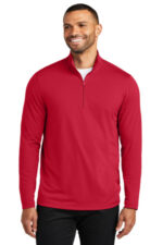Port Authority Dry Zone UV Micro-Mesh 1/4-Zip K112 Rich Red
