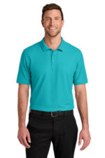 Port Authority Wearever Signature Pique Polo K200 Aquamarine