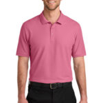 Port Authority Wearever Signature Pique Polo K200 Awareness Pink