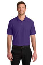 Port Authority Wearever Signature Pique Polo K200 Prism Purple
