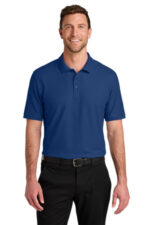 Port Authority Wearever Signature Pique Polo K200 Royal