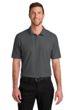 Port Authority Wearever Signature Pique Polo K200 Storm Grey
