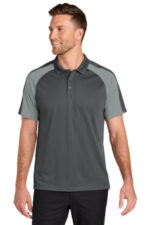 Port Authority Wearever Performance Pique Colorblock Polo K247 Storm Grey/ Gusty Grey