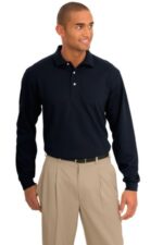 Port Authority Rapid Dry Long Sleeve Polo. K455LS Classic Navy