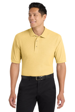 K500ES - Banana Port Authority Extended Size Silk Touch Polo K500ES Banana