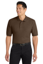 Port Authority Extended Size Silk Touch Polo K500ES Coffee Bean