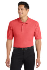 Port Authority Extended Size Silk Touch Polo K500ES Hibiscus