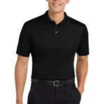 Port Authority Performance Fine Jacquard Polo. K528 Black