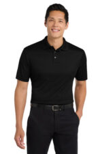 Port Authority Performance Fine Jacquard Polo. K528 Black