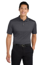 Port Authority Performance Fine Jacquard Polo. K528 Grey Smoke