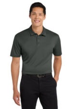 Port Authority Tall Silk Touch Performance Polo. TLK540 Steel Grey