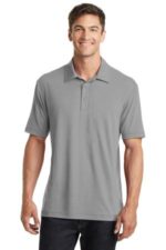Port Authority Cotton Touch Performance Polo. K568 Frost Grey