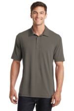 Port Authority Cotton Touch Performance Polo. K568 Grey Smoke