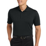 Port Authority Diamond Jacquard Polo. K569 Black
