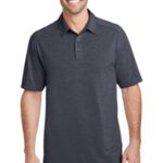 Port Authority Digi Heather Performance Polo. K574 Dark Grey