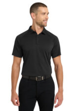 Port Authority Crossover Raglan Polo. K575 Black