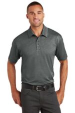 Port Authority Trace Heather Polo. K576 Charcoal Heather