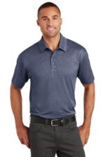 Port Authority Trace Heather Polo. K576 True Navy Heather