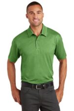 Port Authority Trace Heather Polo. K576 Vine Green Heather