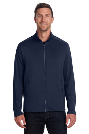 Port Authority Accord Stretch Fleece Full-Zip K595 Navy