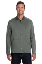 Port Authority Accord Stretch Fleece Full-Zip K595 Pewter
