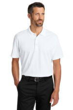 Port Authority Plaited Pique Polo K620 White