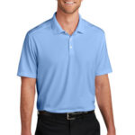 Port Authority City Stretch Flat Knit Polo K683 Swiss Blue