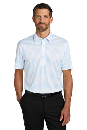 Port Authority Shirt Collar Polo K700 Cloud Blue Check