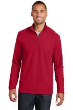 Port Authority Pinpoint Mesh 1/2-Zip. K806 Rich Red