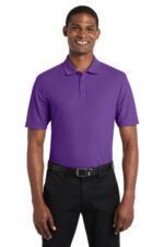 Port Authority SuperPro React Polo. K810 Purple