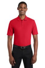Port Authority SuperPro React Polo. K810 Rich Red