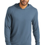 Port Authority Microterry Pullover Hoodie K826 Dusk Blue