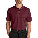Port Authority Dry Zone Stain-Release Grid Polo K845 Club Burgundy