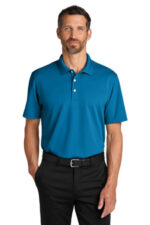 Port Authority Dry Zone Stain-Release Grid Polo K845 Imperial Blue