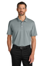 Port Authority Dry Zone Stain-Release Grid Polo K845 Light Sterling Grey