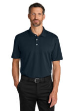 Port Authority Dry Zone Stain-Release Grid Polo K845 Night Navy