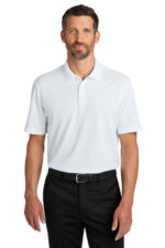 Port Authority Dry Zone Stain-Release Grid Polo K845 White