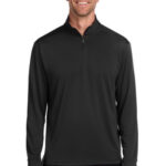 Port Authority C-FREE Snag-Proof 1/4-Zip K865 Deep Black