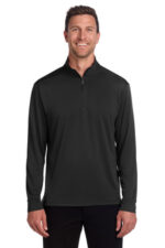 Port Authority C-FREE Snag-Proof 1/4-Zip K865 Deep Black