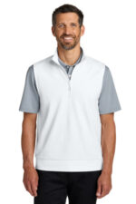 Port Authority C-FREE Double Knit 1/4-Zip Vest K880V White