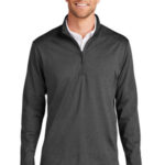 Port Authority C-FREE Double Knit 1/4-Zip K880 Grey Steel Heather