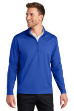 Port Authority C-FREE Double Knit 1/4-Zip K880 True Royal