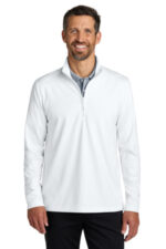 Port Authority C-FREE Double Knit 1/4-Zip K880 White