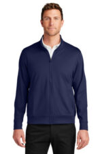 Port Authority C-FREE Double Knit Full-Zip K881 True Navy
