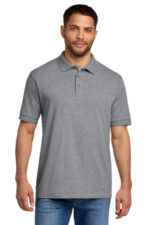 Port & Co Tall Core Blend Jersey Knit Polo. KP55T Athletic Heather