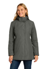 Port Authority Women's All-Weather 3-in-1 Jacket L123 Storm Grey